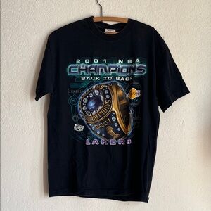 2001 Lakers Champions T-Shirt